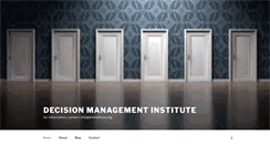 Desktop Screenshot of dminstitute.org